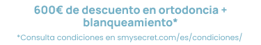 Banner smy 600 euros ortodoncia y blanqueamiento movil